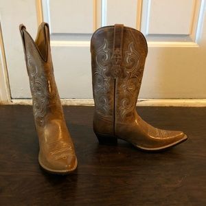 Old west cowboy boots